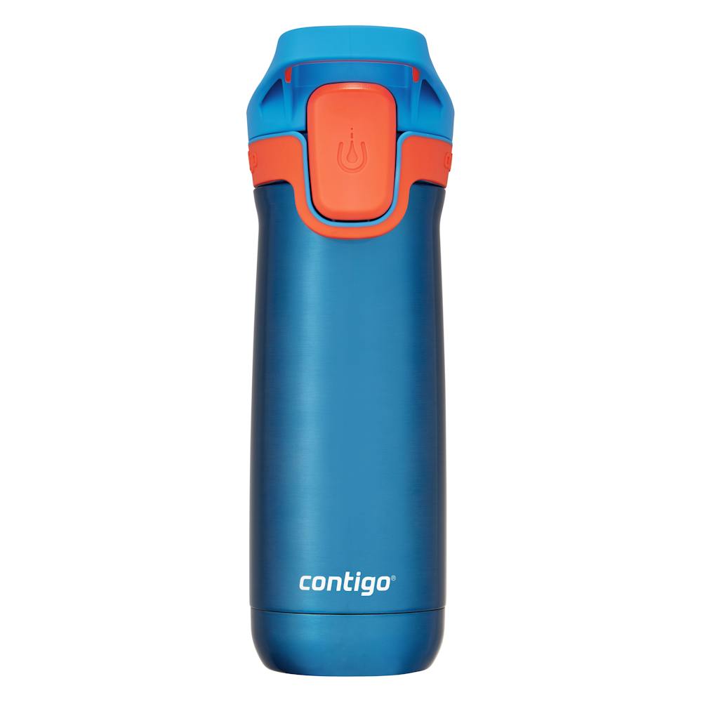 Kids’ Casey Stainless Steel Water Bottle with Spill-Proof Leak-Proof Lid, 13oz F6